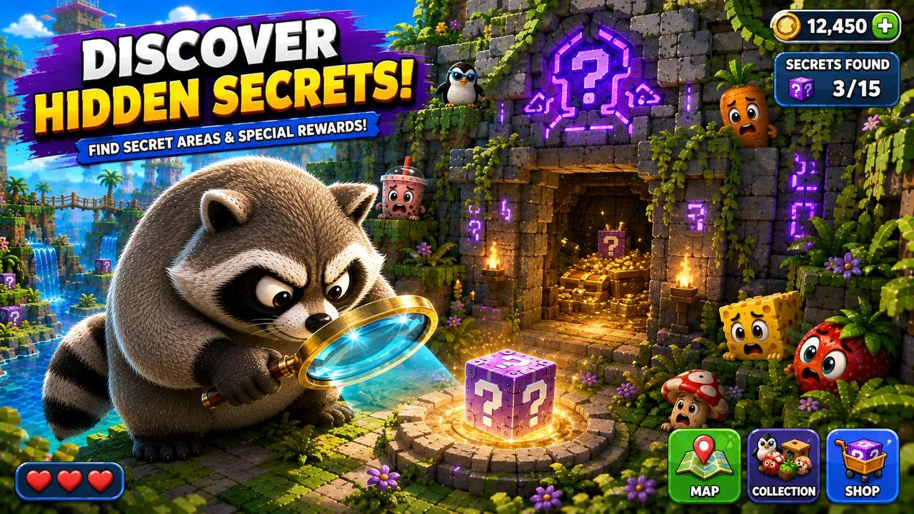 Jimothy Raccoon: Mini Games screenshot