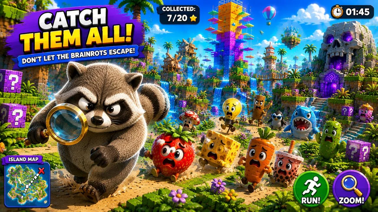 Jimothy Raccoon: Mini Games screenshot